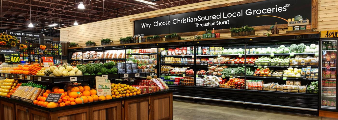 Why Choose Christian-Sourced Local Groceries Through Our Online Christian Store?